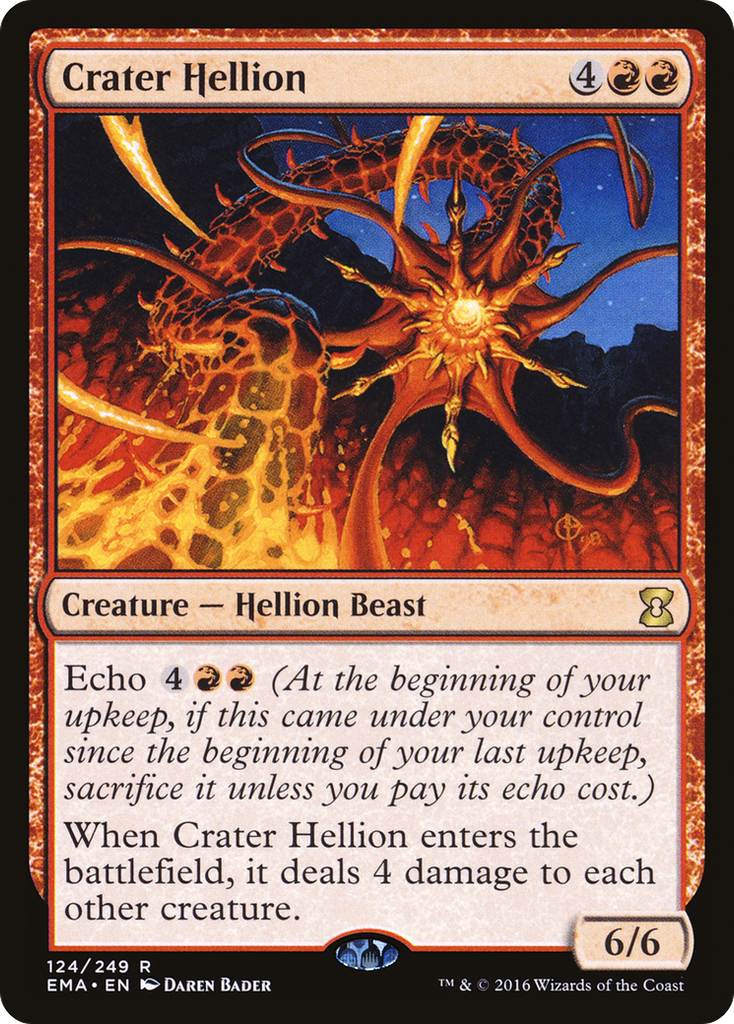 Magic: The Gathering - Crater Hellion - Eternal Masters