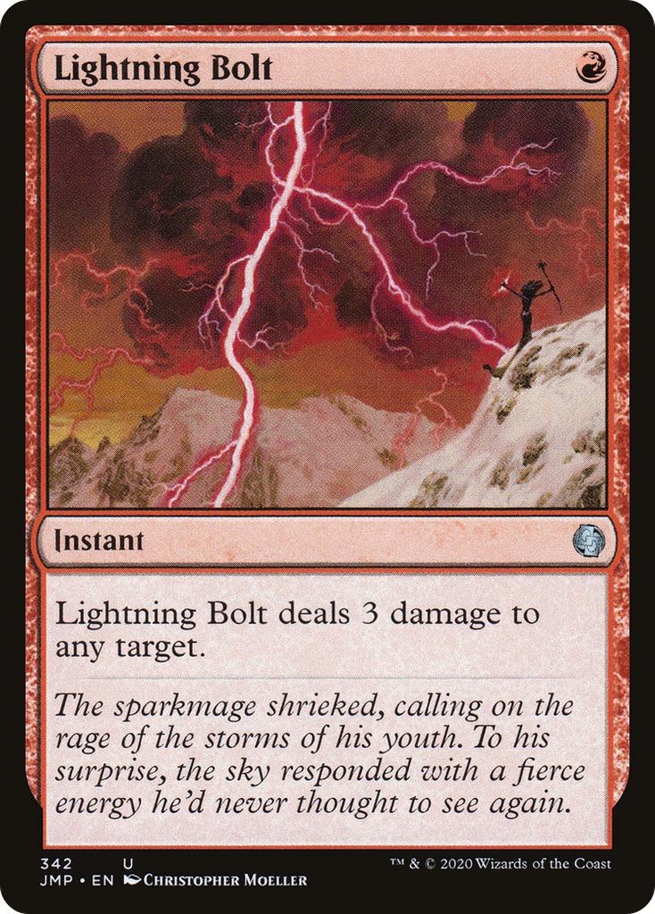 Magic: The Gathering - Lightning Bolt - Jumpstart