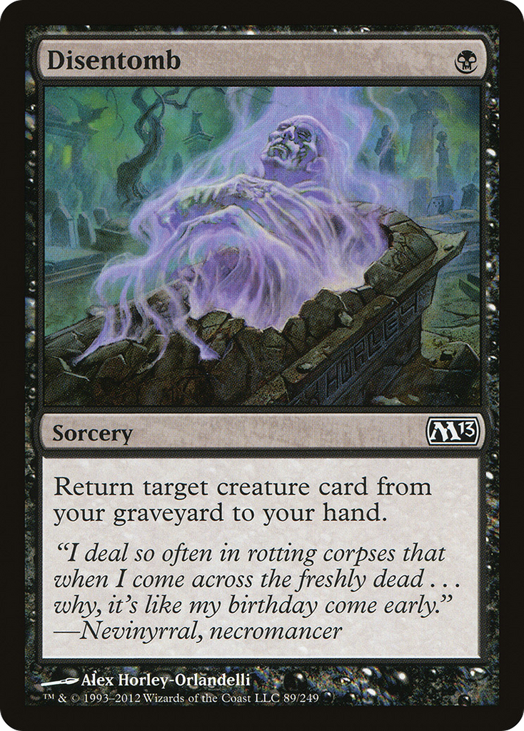 Magic: The Gathering - Disentomb - Magic 2013