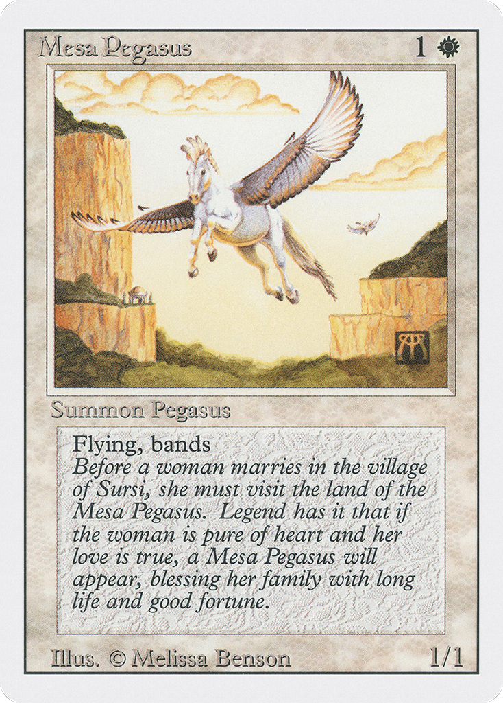 Magic: The Gathering - Mesa Pegasus - Revised Edition