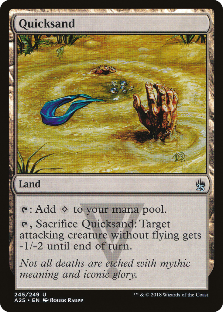 Magic: The Gathering - Quicksand - Masters 25