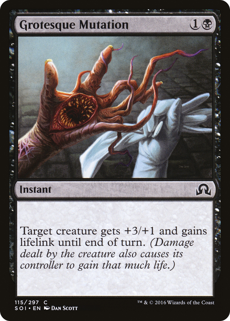 Magic: The Gathering - Grotesque Mutation - Shadows over Innistrad