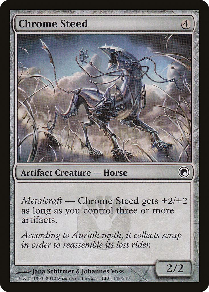 Magic: The Gathering - Chrome Steed - Scars of Mirrodin