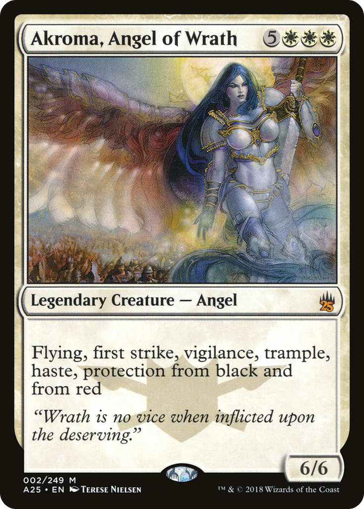 Magic: The Gathering - Akroma, Angel of Wrath - Masters 25