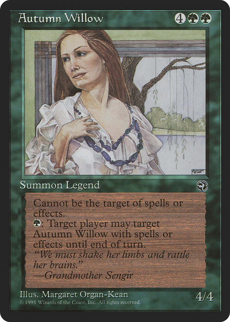 Magic: The Gathering - Autumn Willow - Homelands