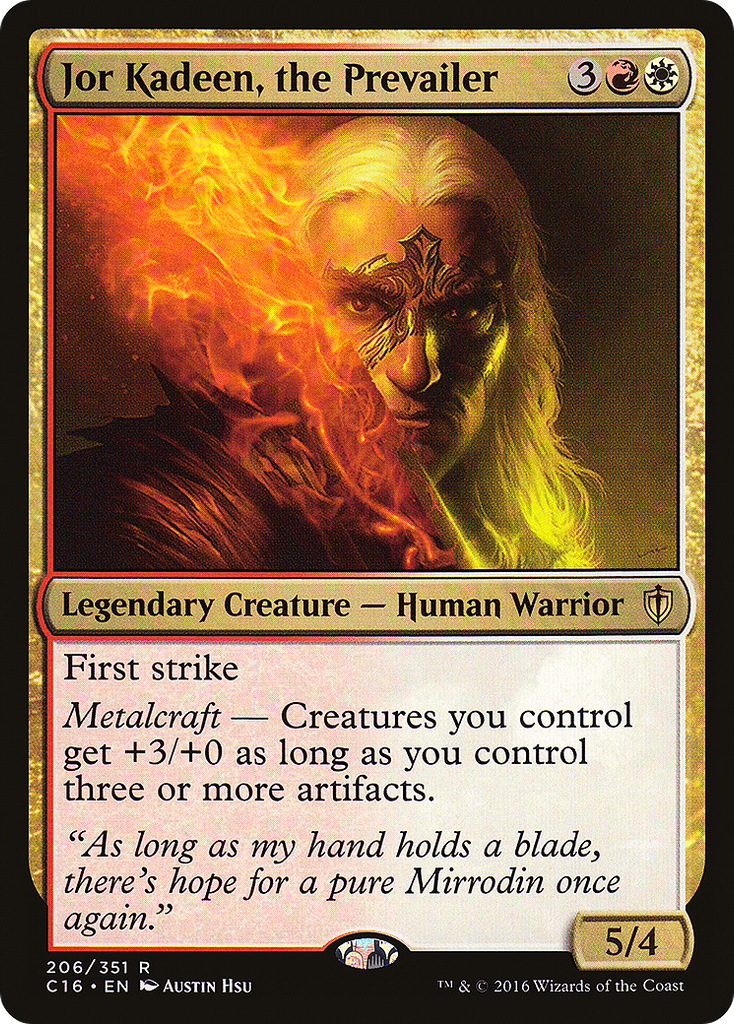 Magic: The Gathering - Jor Kadeen, the Prevailer - Commander 2016