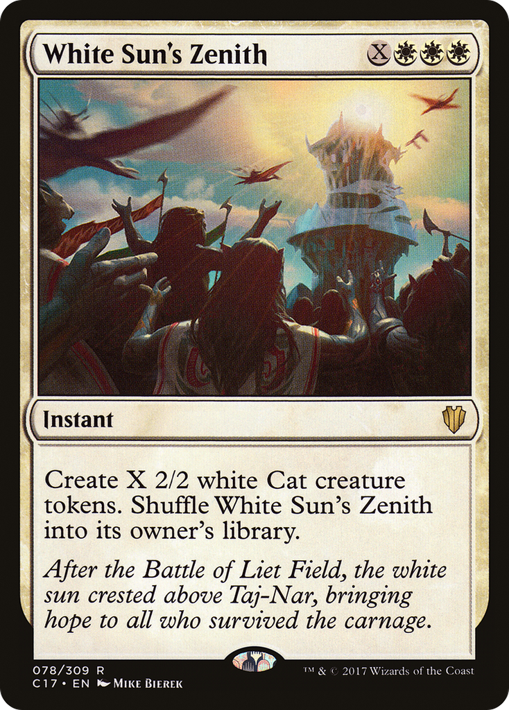 Magic: The Gathering - White Sun's Zenith - Commander 2017