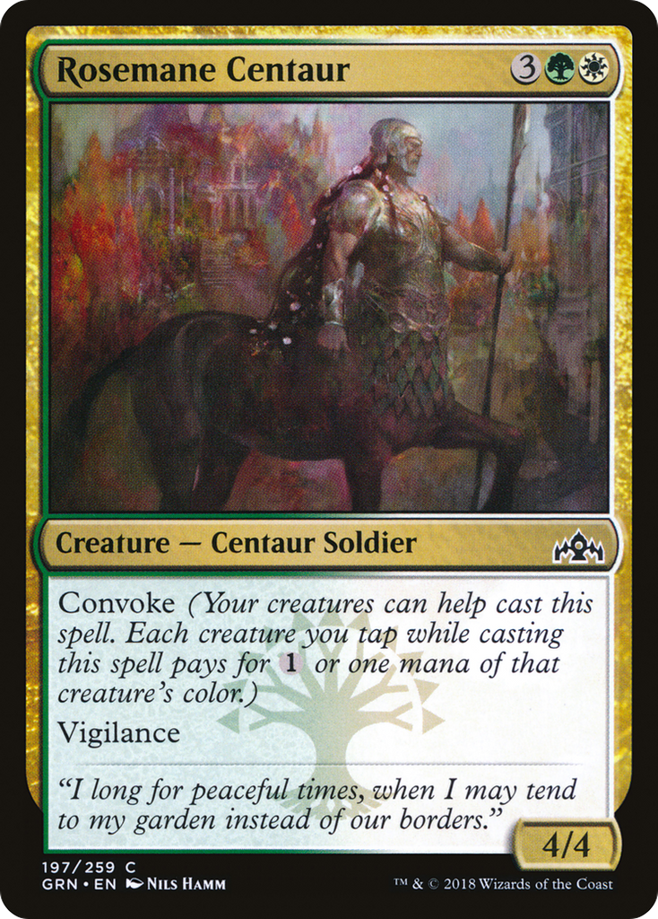 Magic: The Gathering - Rosemane Centaur - Guilds of Ravnica