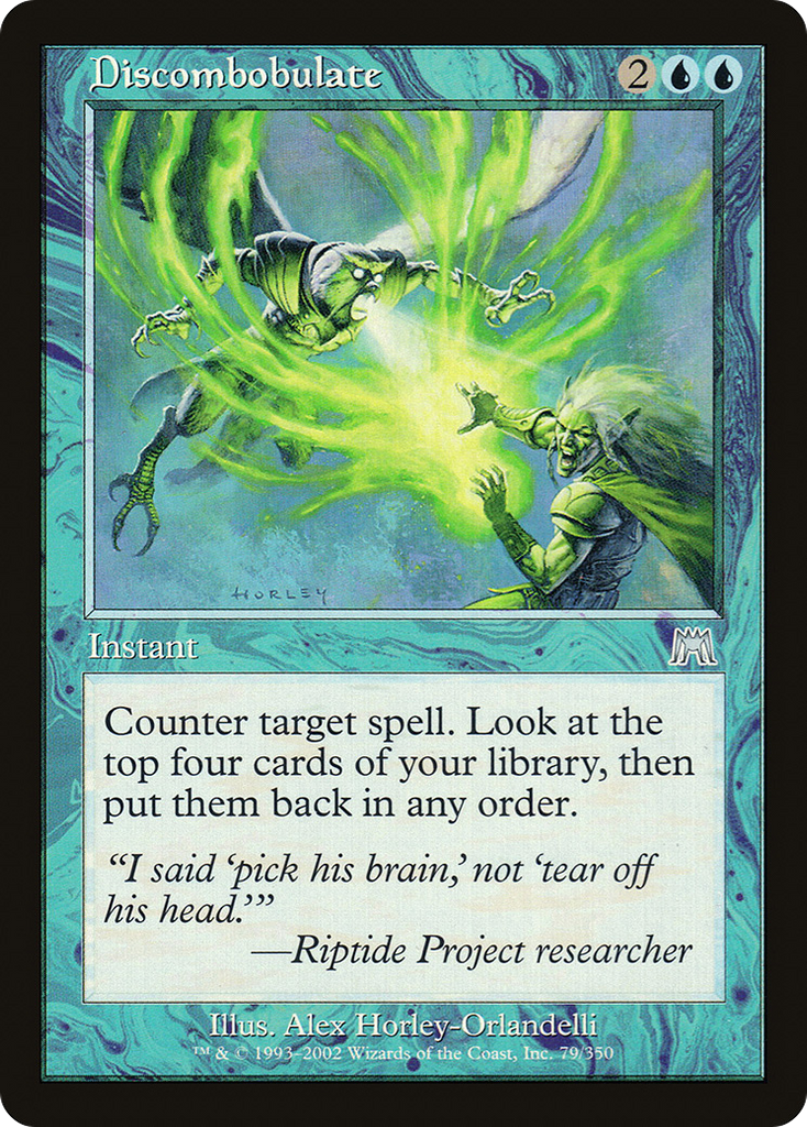 Magic: The Gathering - Discombobulate - Onslaught