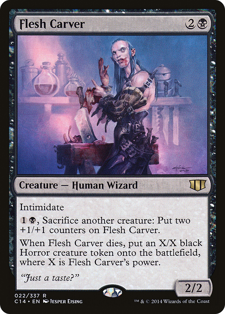 Magic: The Gathering - Flesh Carver - Commander 2014