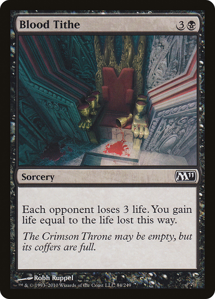 Magic: The Gathering - Blood Tithe - Magic 2011