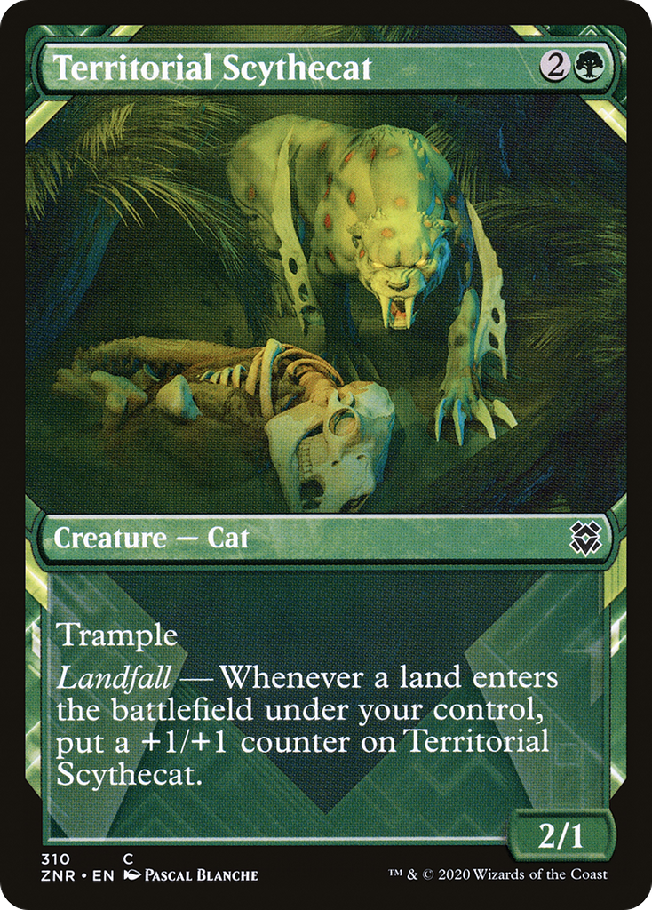 Magic: The Gathering - Territorial Scythecat - Zendikar Rising