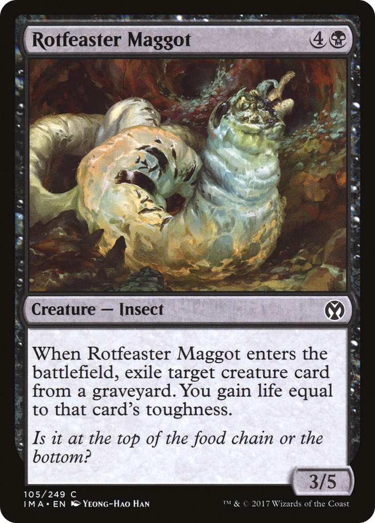 Magic: The Gathering - Rotfeaster Maggot - Iconic Masters