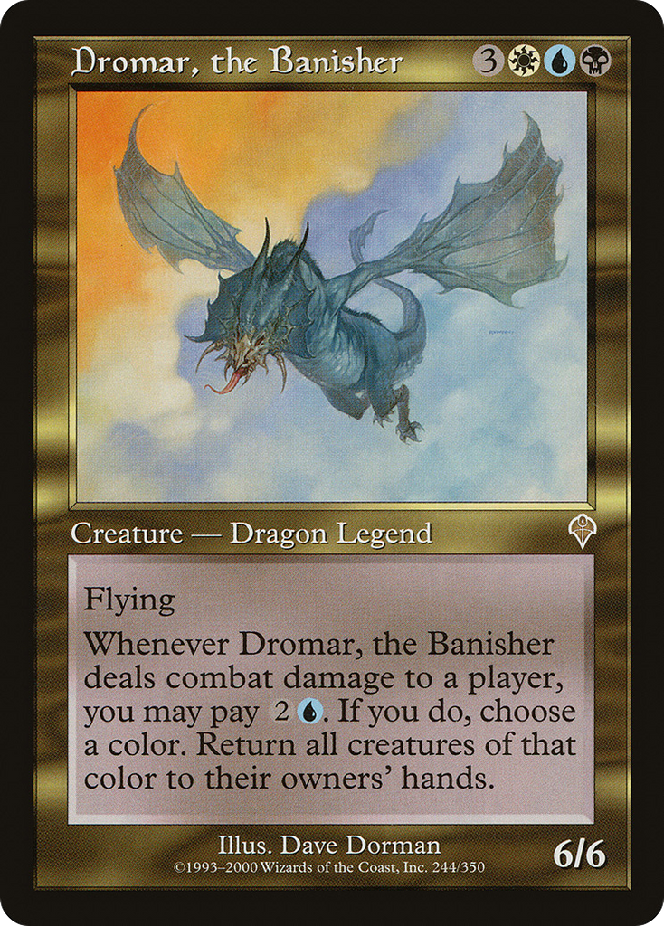 Magic: The Gathering - Dromar, the Banisher - Invasion
