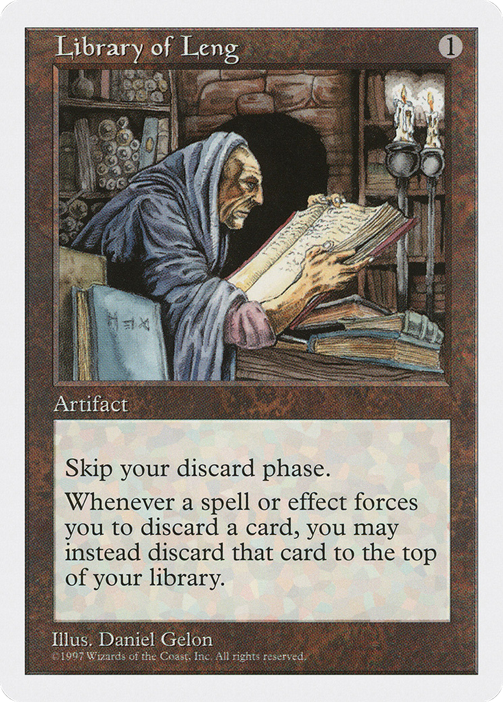 Magic: The Gathering - Library of Leng - Fifth Edition