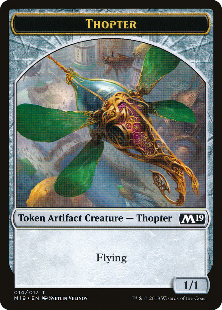 Magic: The Gathering - Thopter Token - Core Set 2019 Tokens