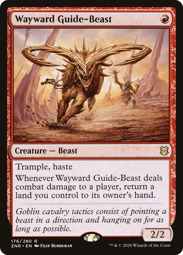 Magic: The Gathering - Wayward Guide-Beast - Zendikar Rising