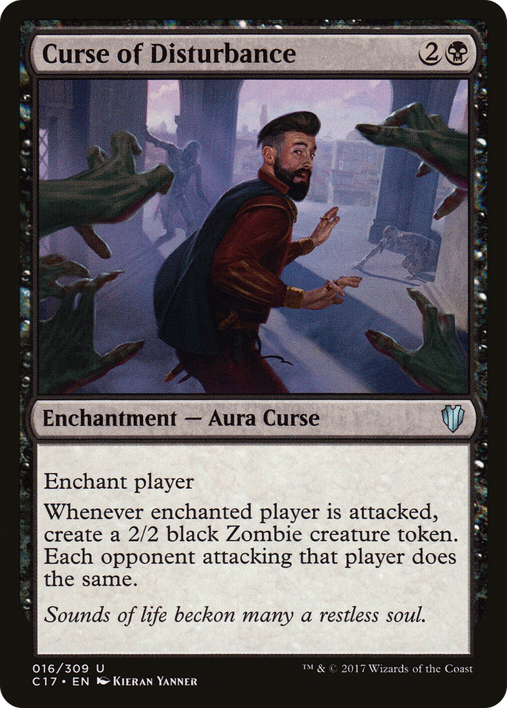 Magic: The Gathering - Curse of Disturbance - Commander 2017