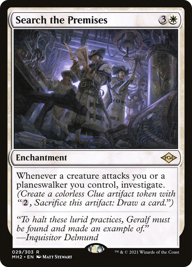 Magic: The Gathering - Search the Premises Foil - Modern Horizons 2