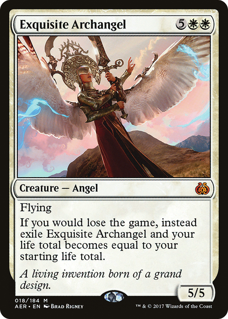 Magic: The Gathering - Exquisite Archangel - Aether Revolt