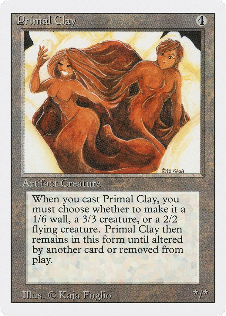 Magic: The Gathering - Primal Clay - Revised Edition