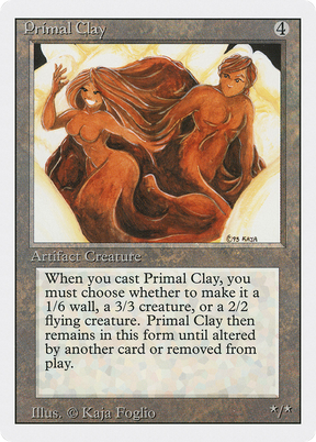 Magic: The Gathering - Primal Clay - Revised Edition
