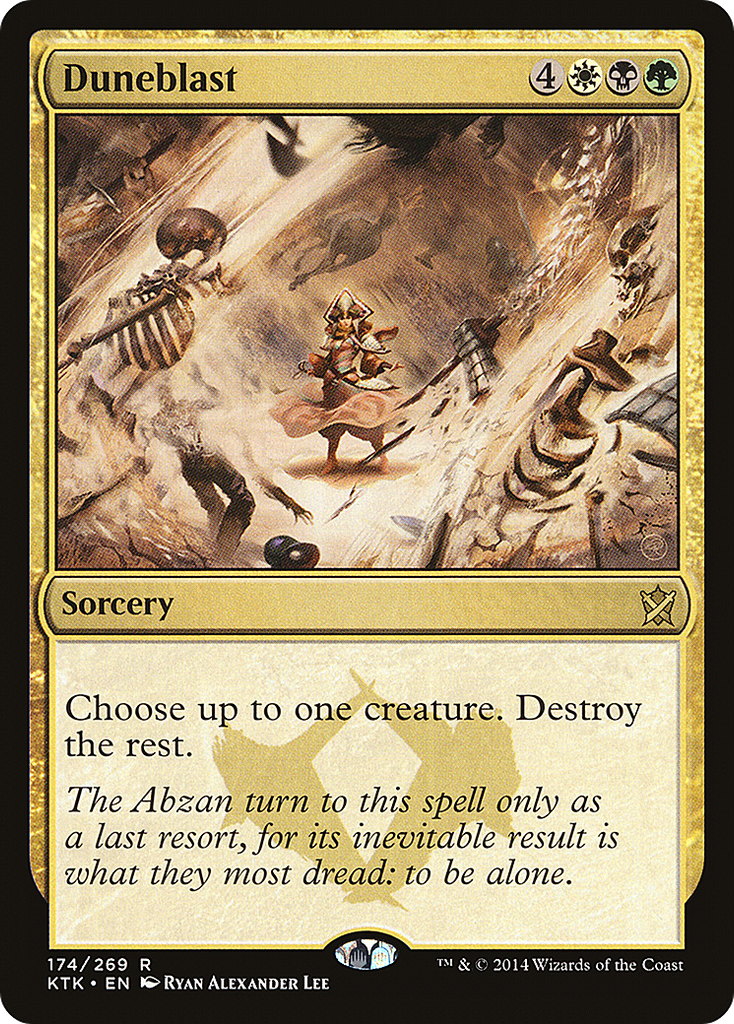 Magic: The Gathering - Duneblast - Khans of Tarkir