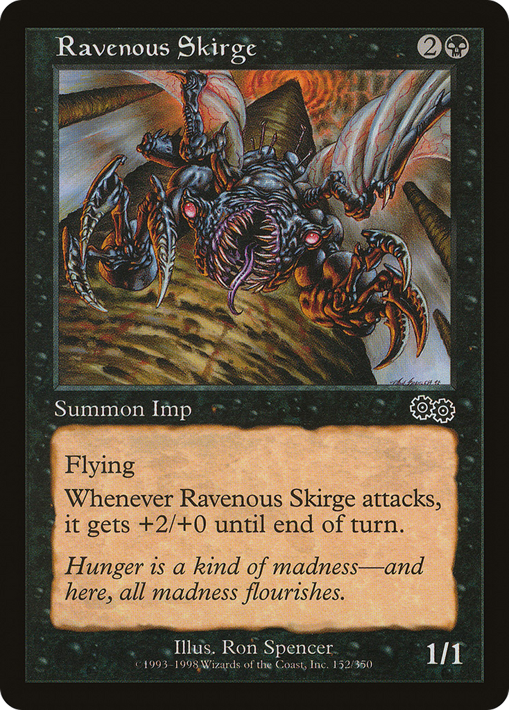 Magic: The Gathering - Ravenous Skirge - Urza's Saga