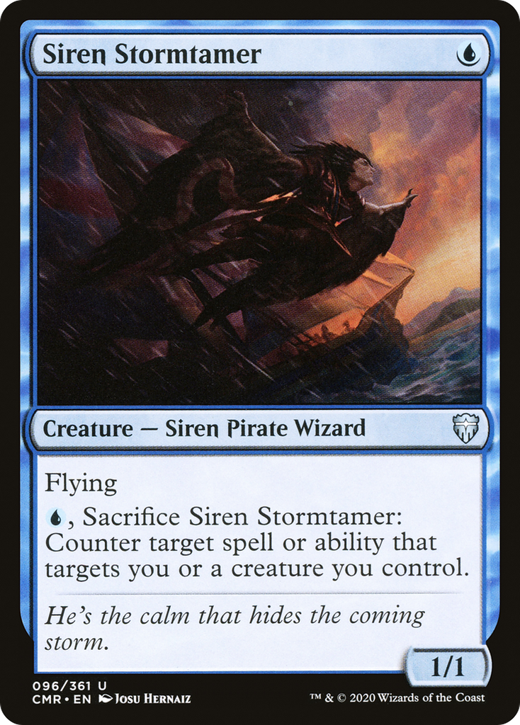 Magic: The Gathering - Siren Stormtamer - Commander Legends