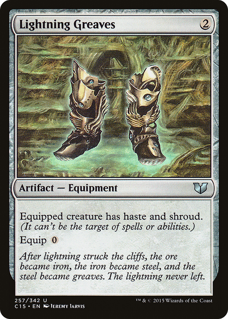 Magic: The Gathering - Lightning Greaves - Commander 2015