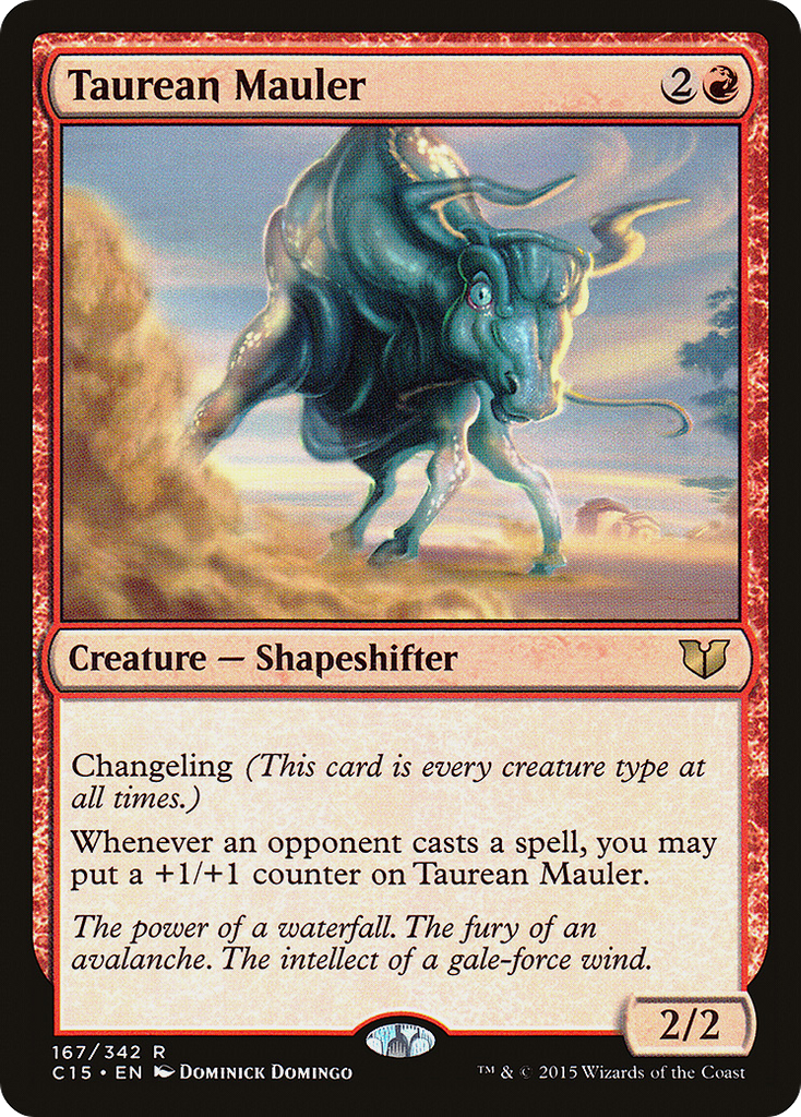 Magic: The Gathering - Taurean Mauler - Commander 2015