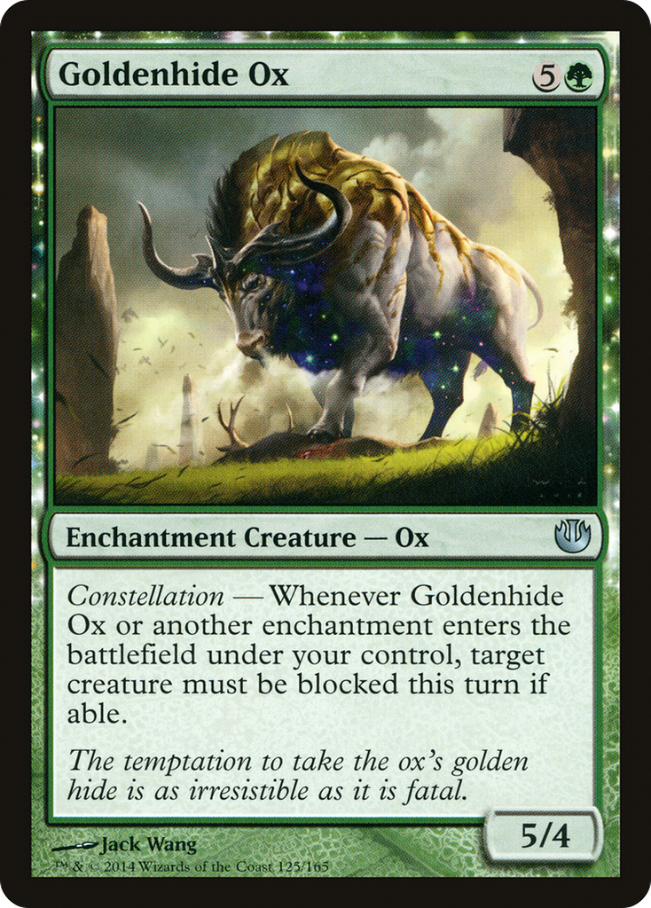 Magic: The Gathering - Goldenhide Ox - Journey into Nyx