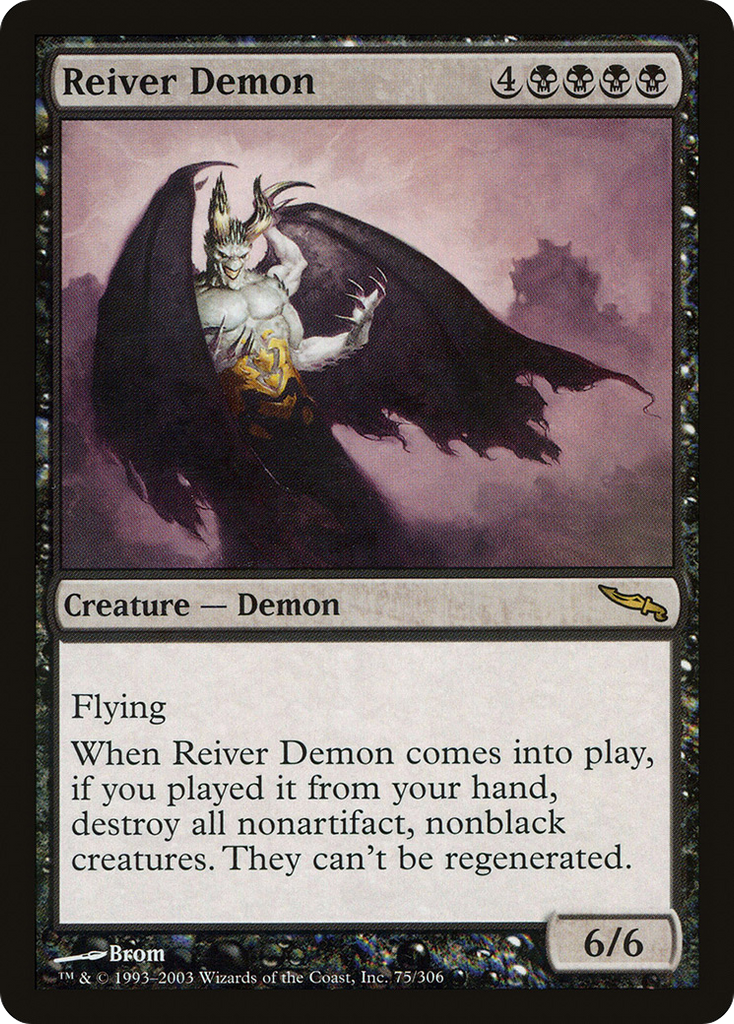 Magic: The Gathering - Reiver Demon - Mirrodin