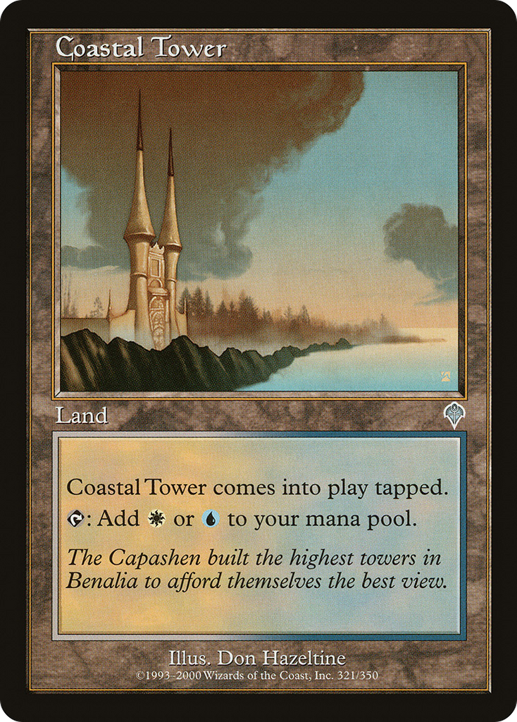 Magic: The Gathering - Coastal Tower - Invasion