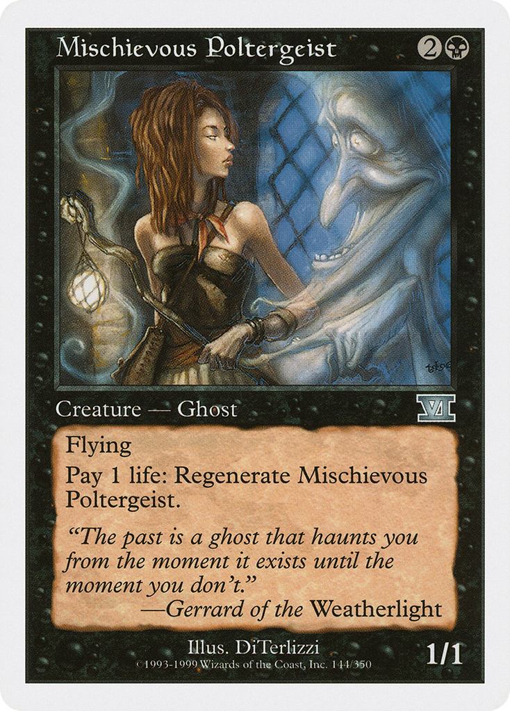 Magic: The Gathering - Mischievous Poltergeist - Classic Sixth Edition