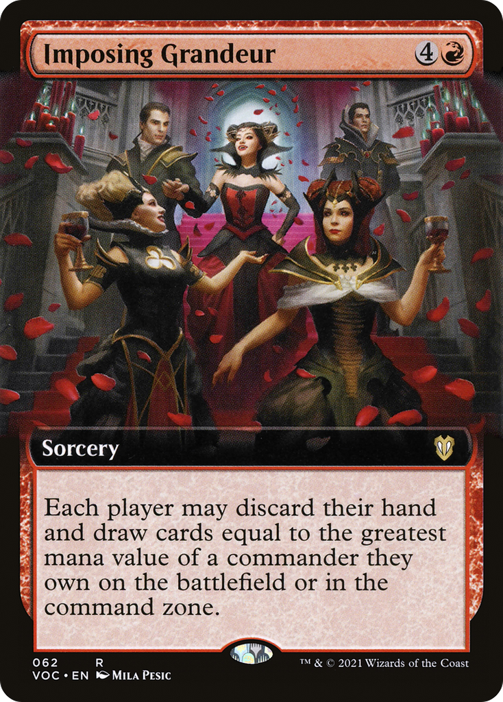 Magic: The Gathering - Imposing Grandeur - Crimson Vow Commander