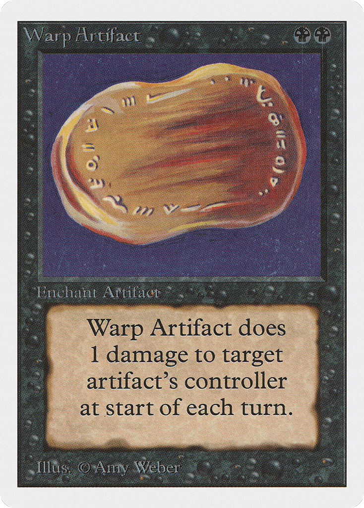 Magic: The Gathering - Warp Artifact - Unlimited Edition