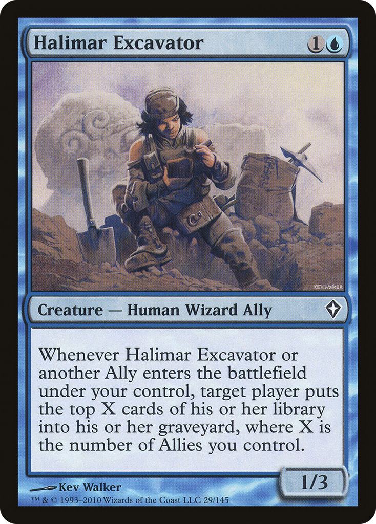 Magic: The Gathering - Halimar Excavator - Worldwake