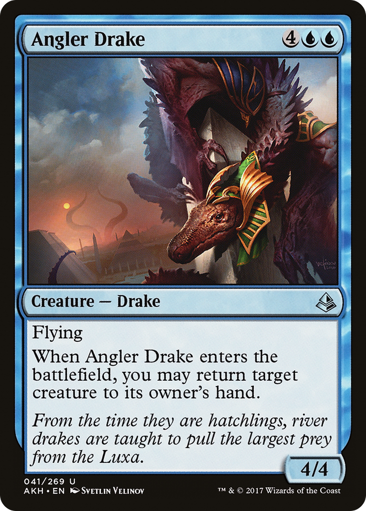 Magic: The Gathering - Angler Drake - Amonkhet
