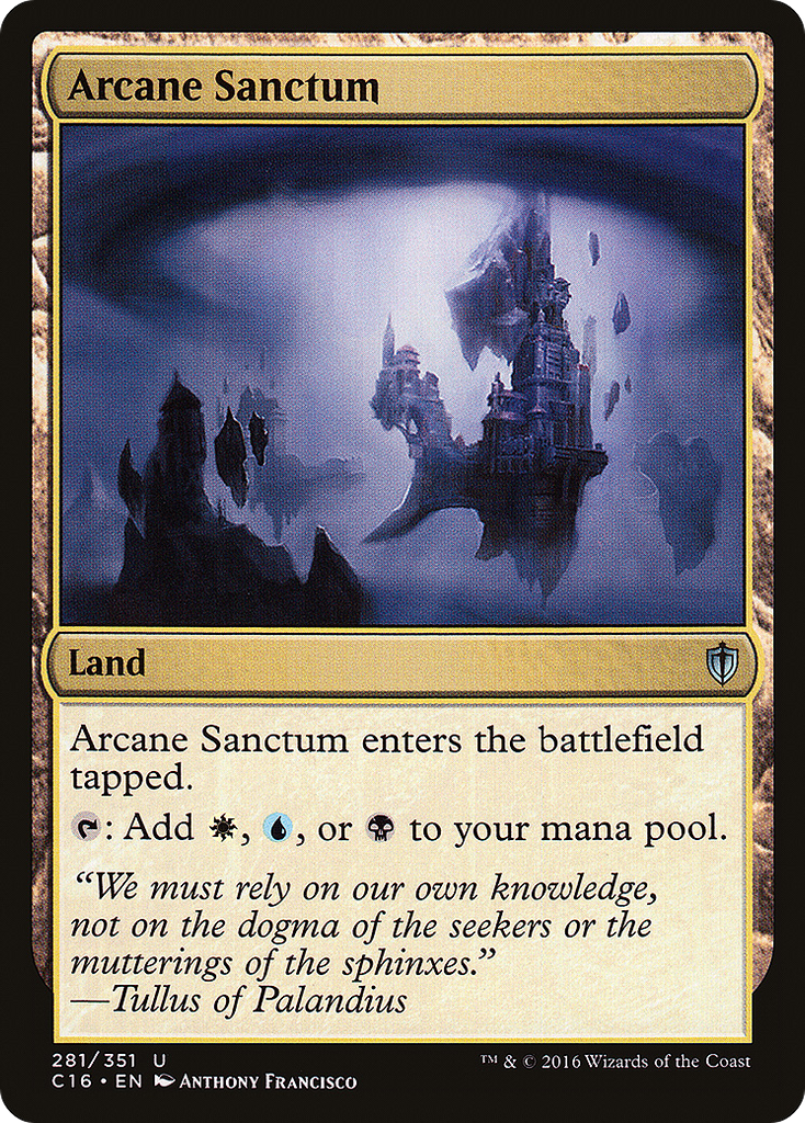 Magic: The Gathering - Arcane Sanctum - Commander 2016