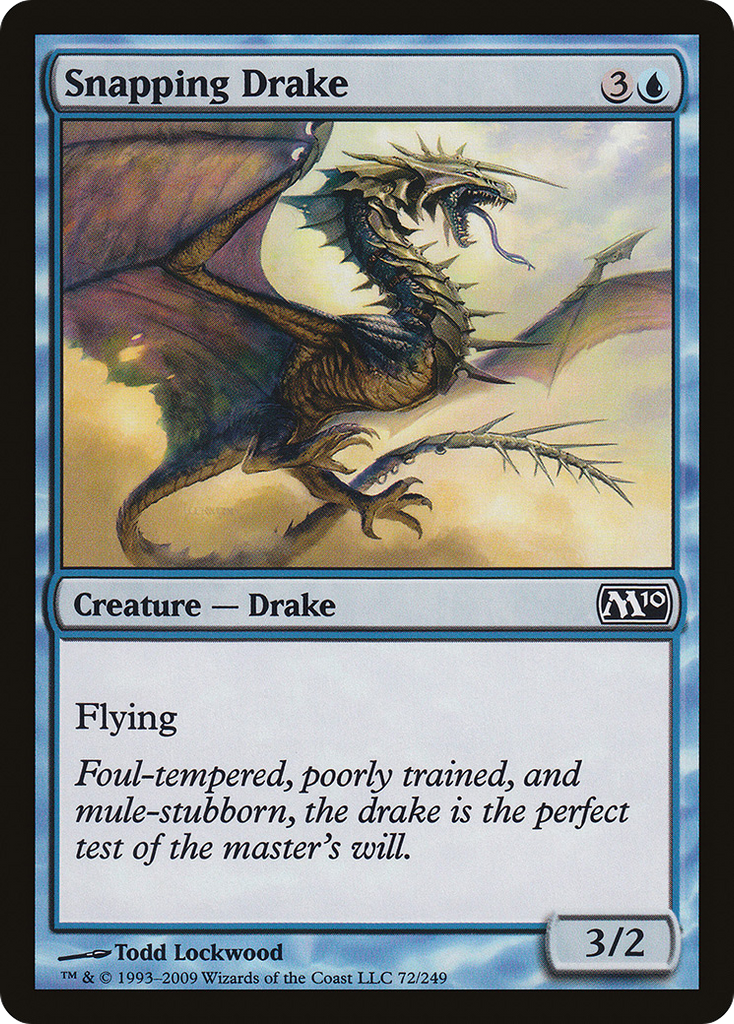 Magic: The Gathering - Snapping Drake - Magic 2010