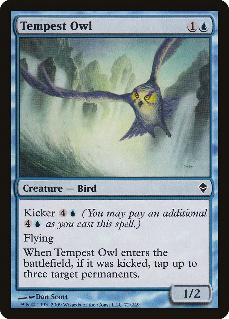 Magic: The Gathering - Tempest Owl - Zendikar