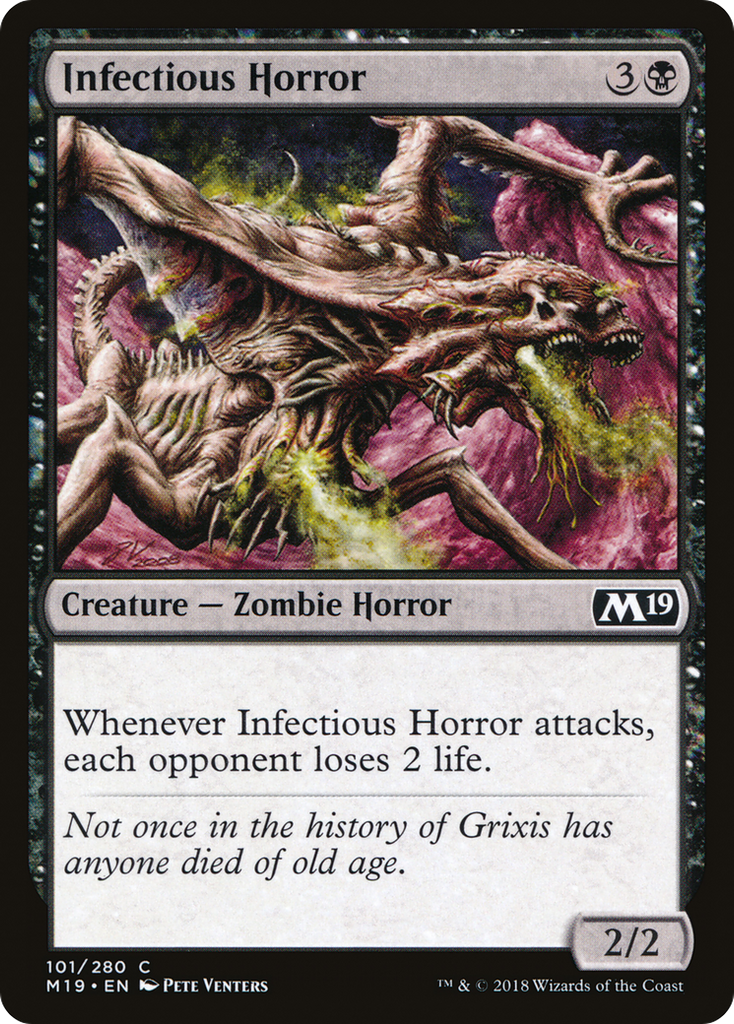Magic: The Gathering - Infectious Horror - Core Set 2019