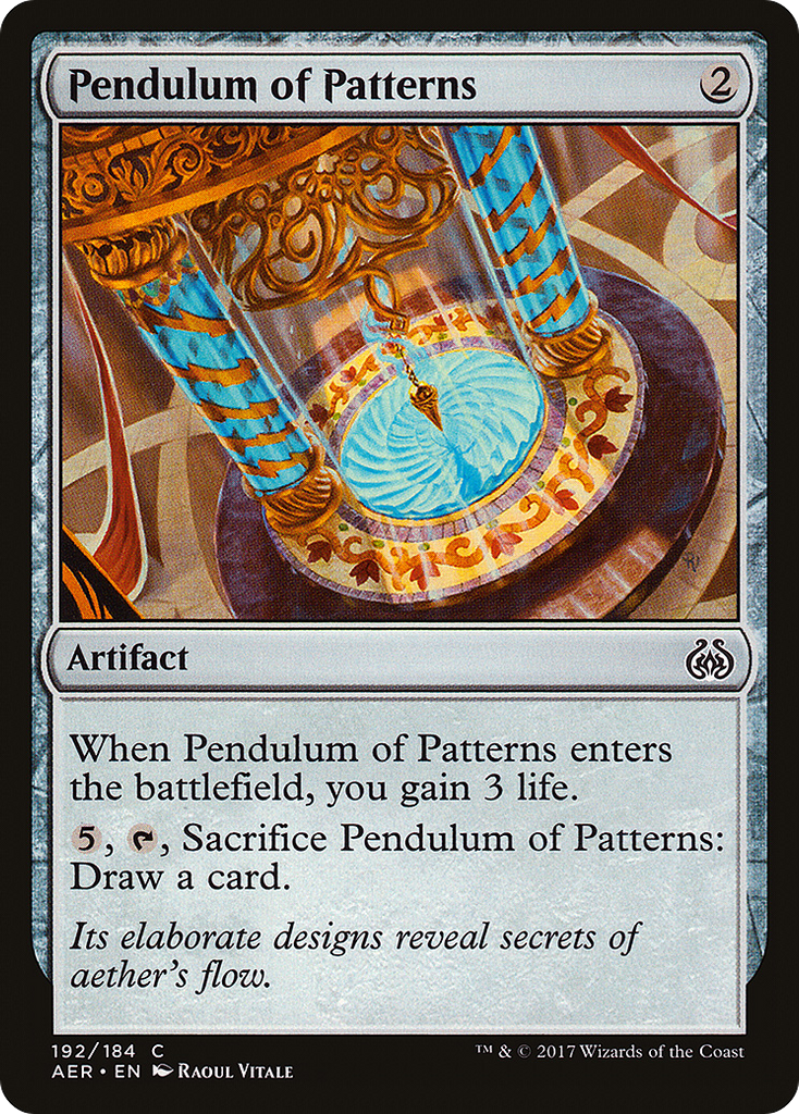 Magic: The Gathering - Pendulum of Patterns - Aether Revolt