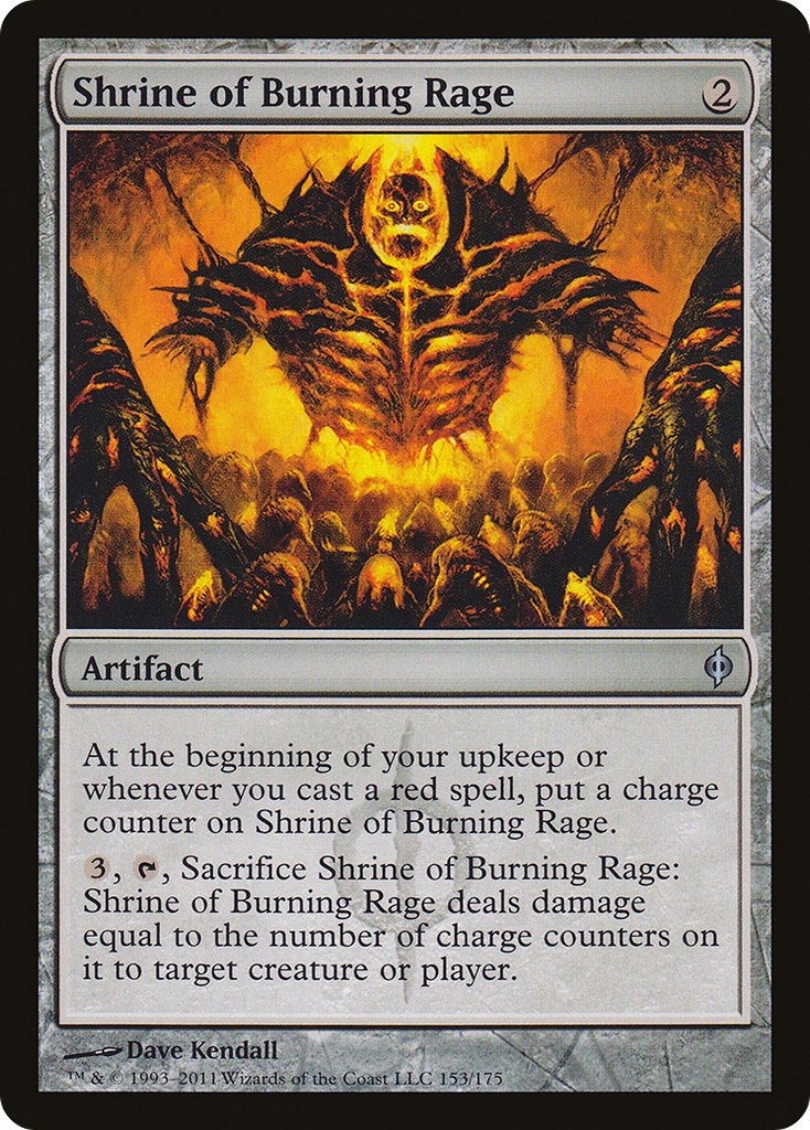 Magic: The Gathering - Shrine of Burning Rage - New Phyrexia