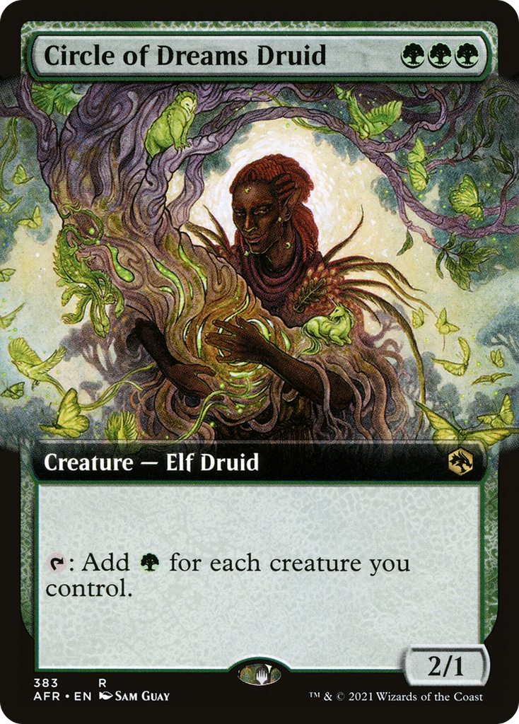 Magic: The Gathering - Circle of Dreams Druid Foil - Adventures in the Forgotten Realms