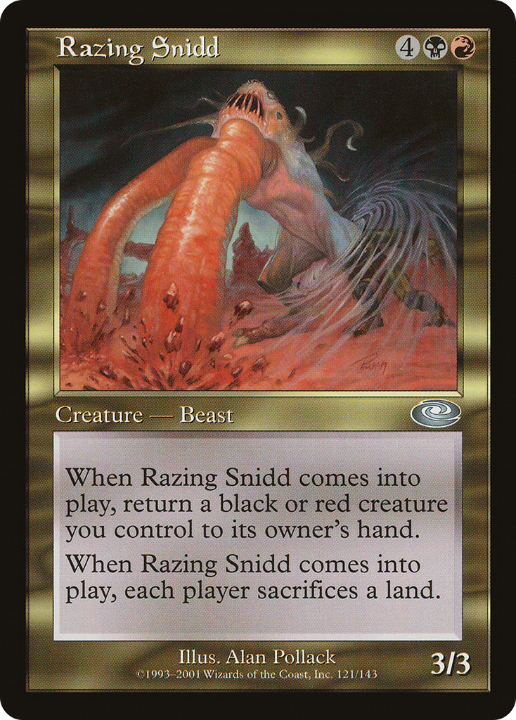 Magic: The Gathering - Razing Snidd - Planeshift