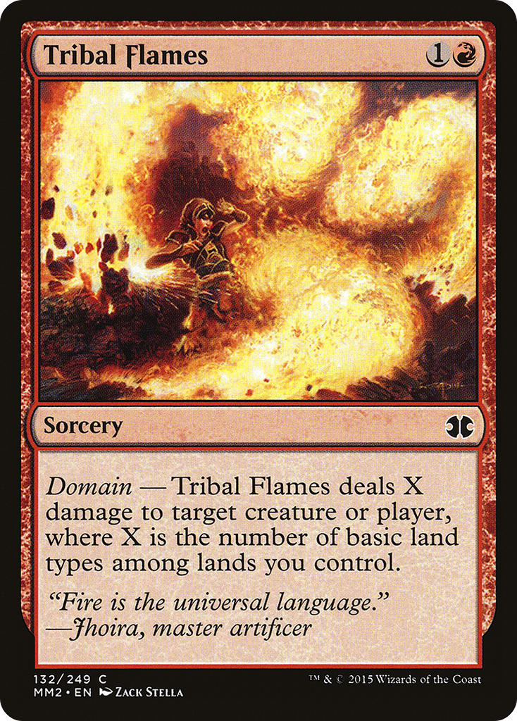 Magic: The Gathering - Tribal Flames - Modern Masters 2015