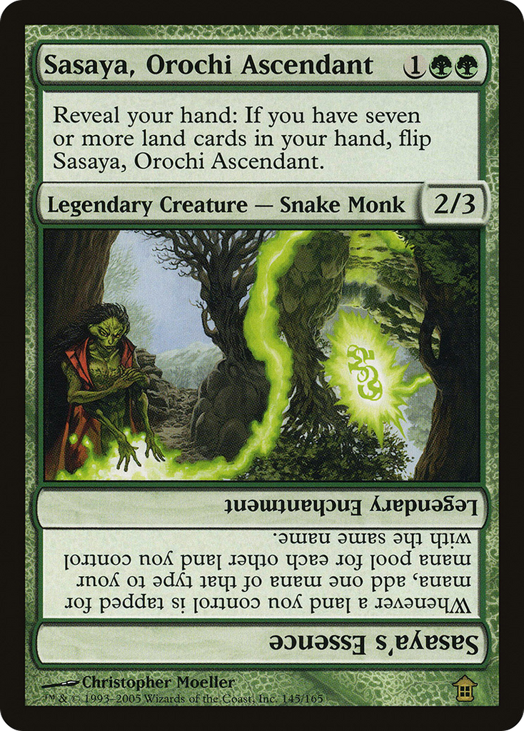 Magic: The Gathering - Sasaya, Orochi Ascendant // Sasaya's Essence - Saviors of Kamigawa