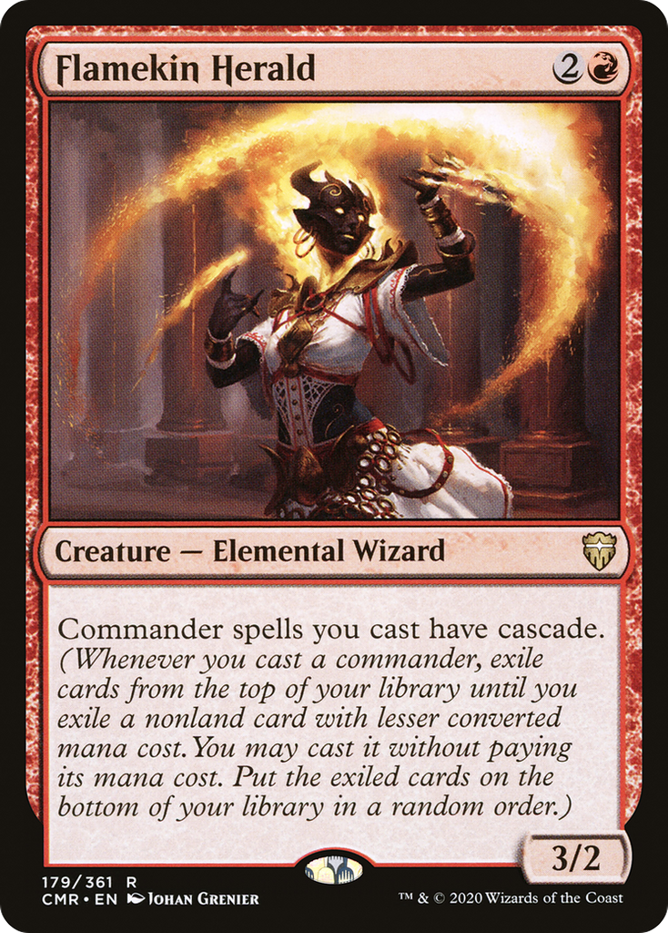 Magic: The Gathering - Flamekin Herald - Commander Legends